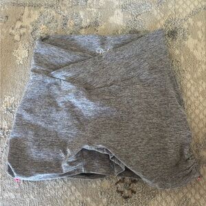 Bombshell Sportswear Toggle Scrunch shorts in grey